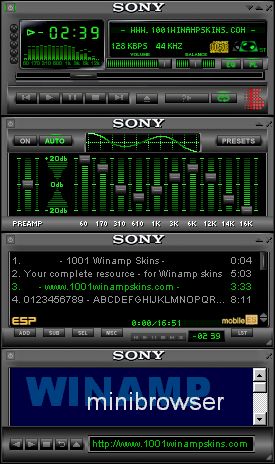 Sony CDX-MP3 v1.0